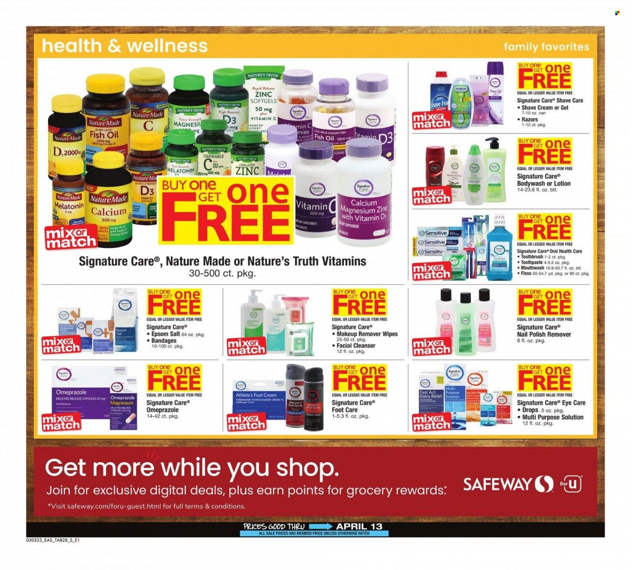Safeway (MD, VA) Weekly Ad Flyer Specials March 3 to April 13, 2023