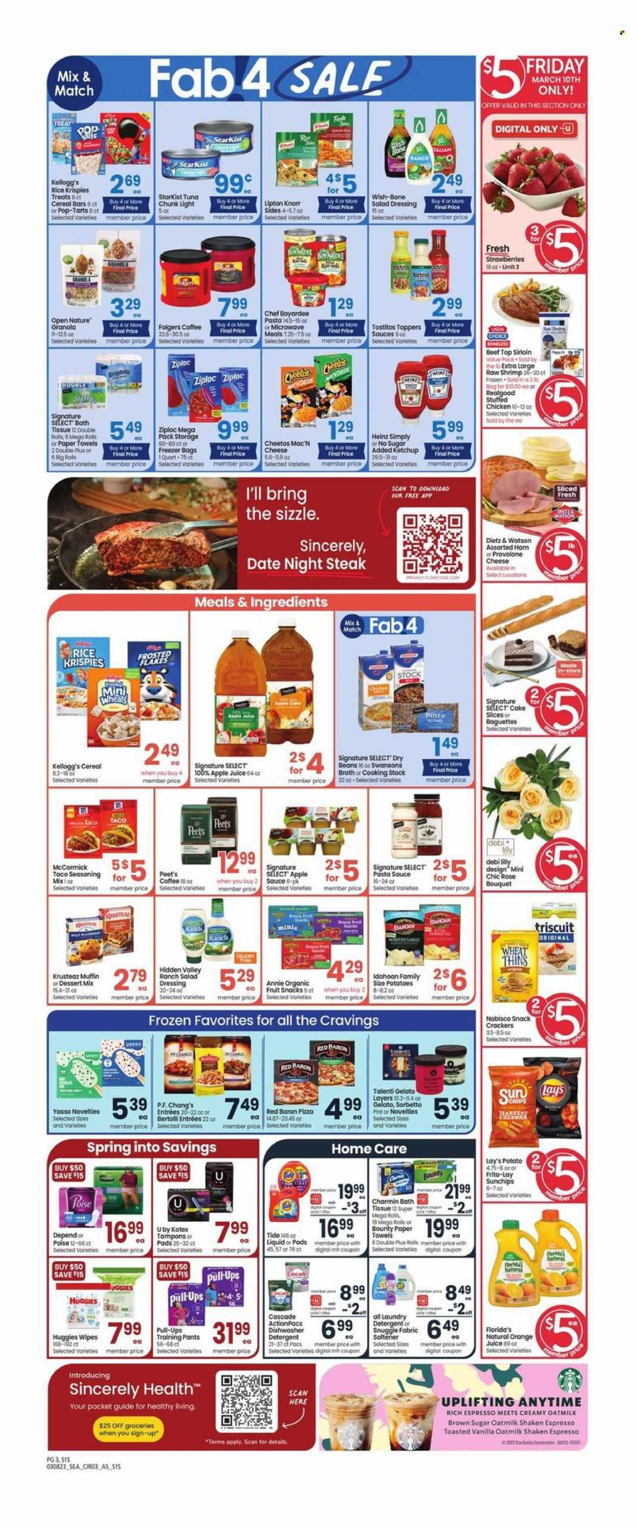 Safeway (WA) Weekly Ad Flyer Specials March 8 to March 14, 2023