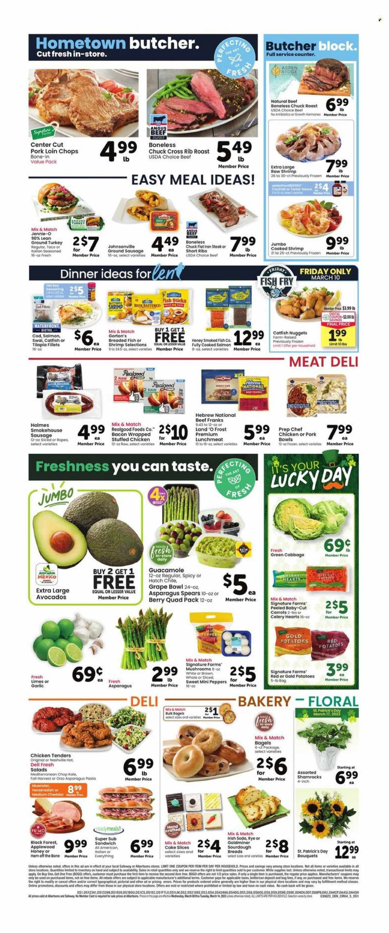 Safeway (SD) Weekly Ad Flyer Specials March 8 to March 14, 2023