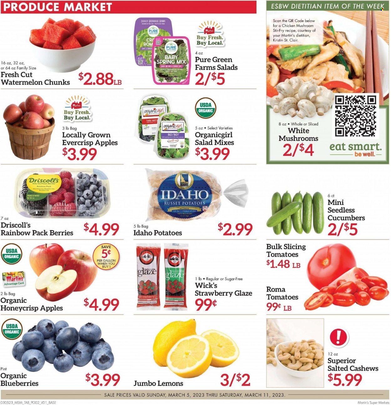 Martin’s (IN, MI) Weekly Ad Flyer Specials March 5 to March 11, 2023
