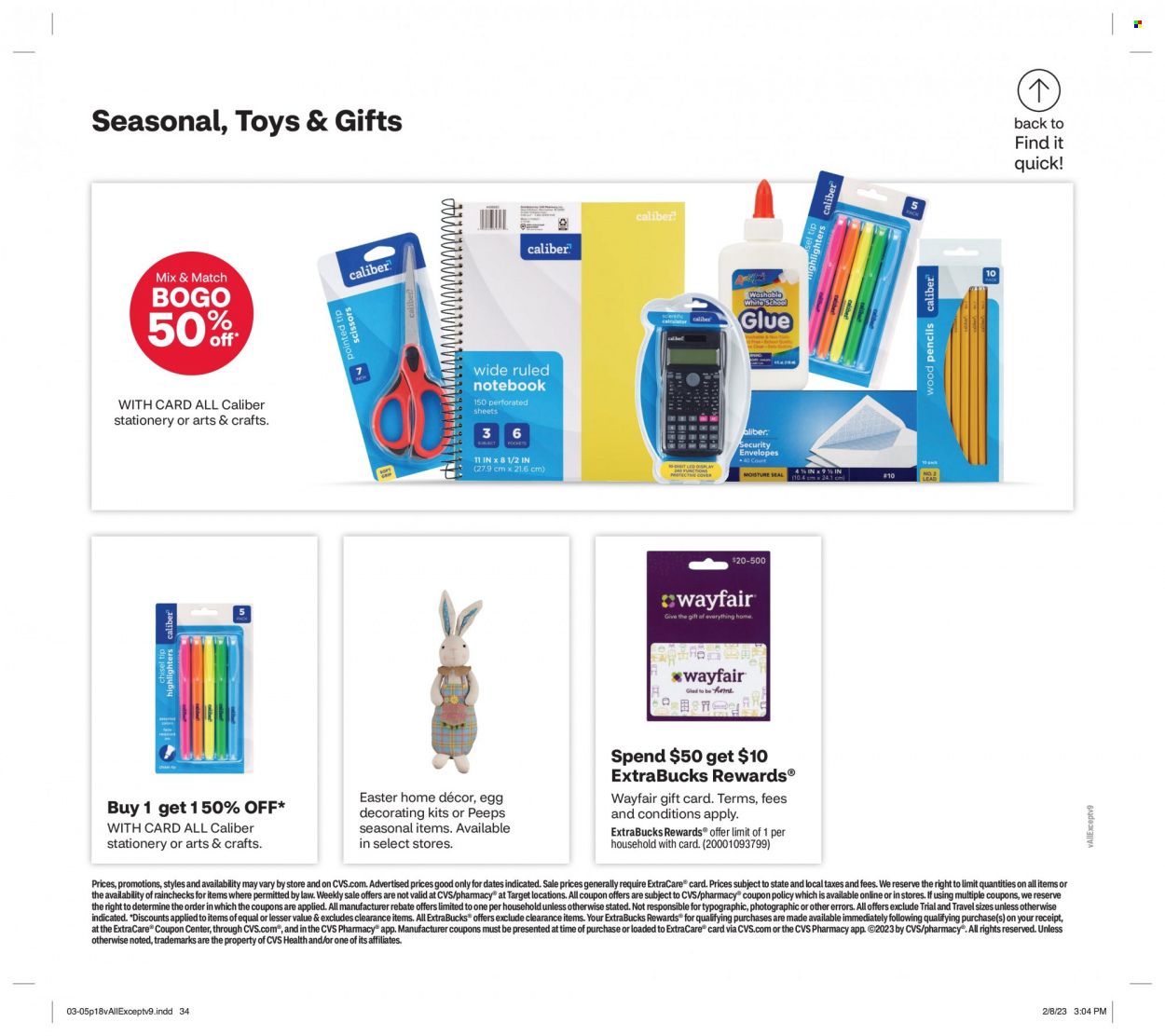 CVS Pharmacy Weekly Ad Flyer Specials March 5 to March 11, 2023