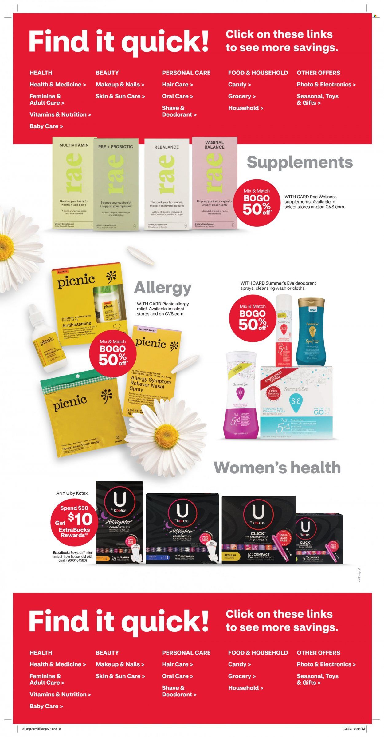 CVS Pharmacy Weekly Ad Flyer Specials March 5 to March 11, 2023