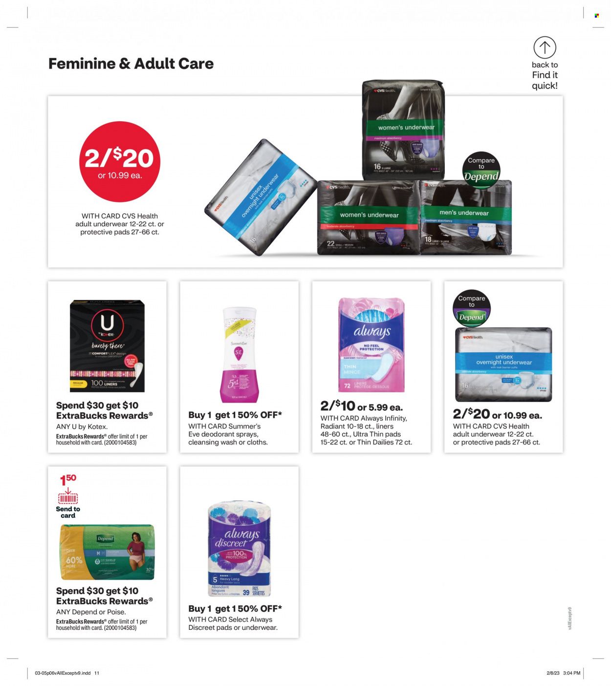 CVS Pharmacy Weekly Ad Flyer Specials March 5 to March 11, 2023