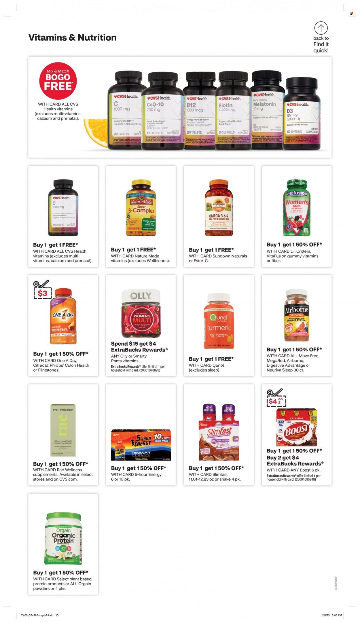 CVS Pharmacy Weekly Ad Flyer Specials March 5 to March 11, 2023