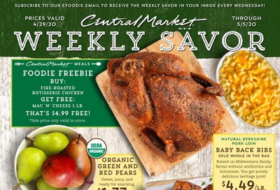 Central Market Weekly Ad & Flyer April 29 to May 5