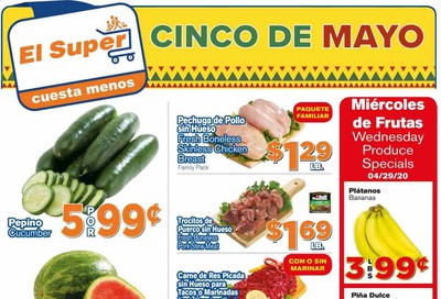 El Super Weekly Ad & Flyer April 29 to May 5