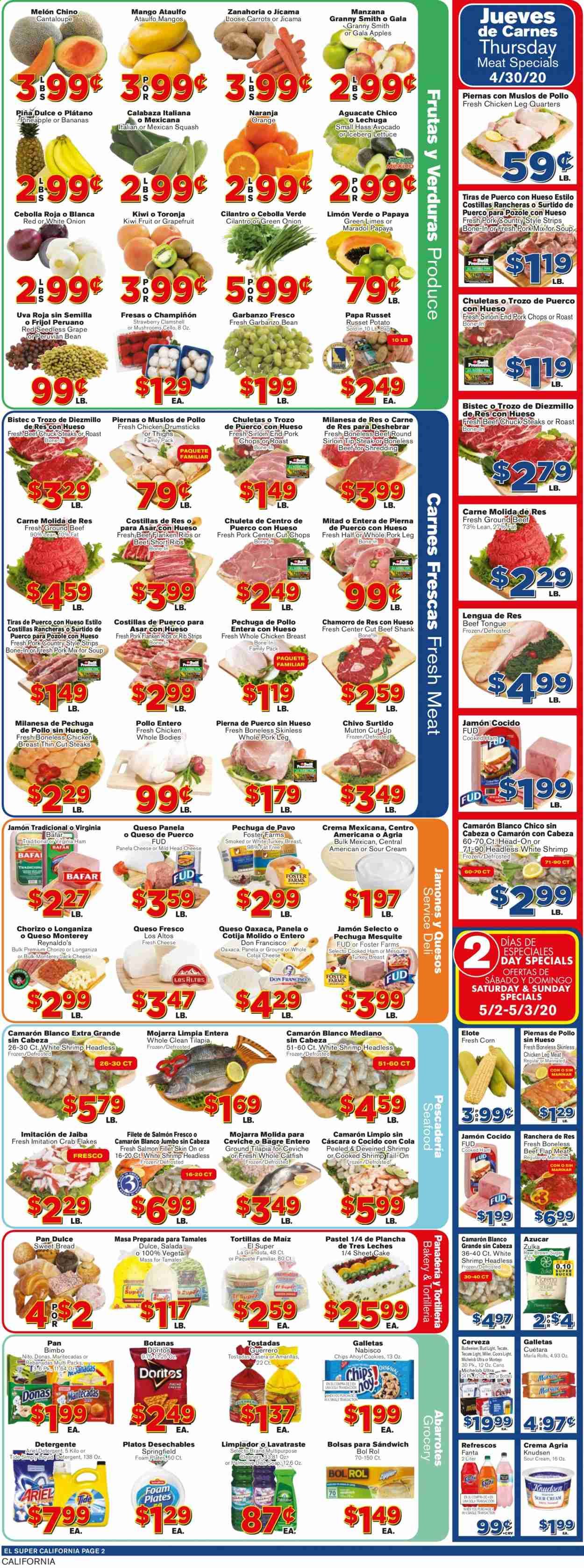 El Super Weekly Ad & Flyer April 29 to May 5