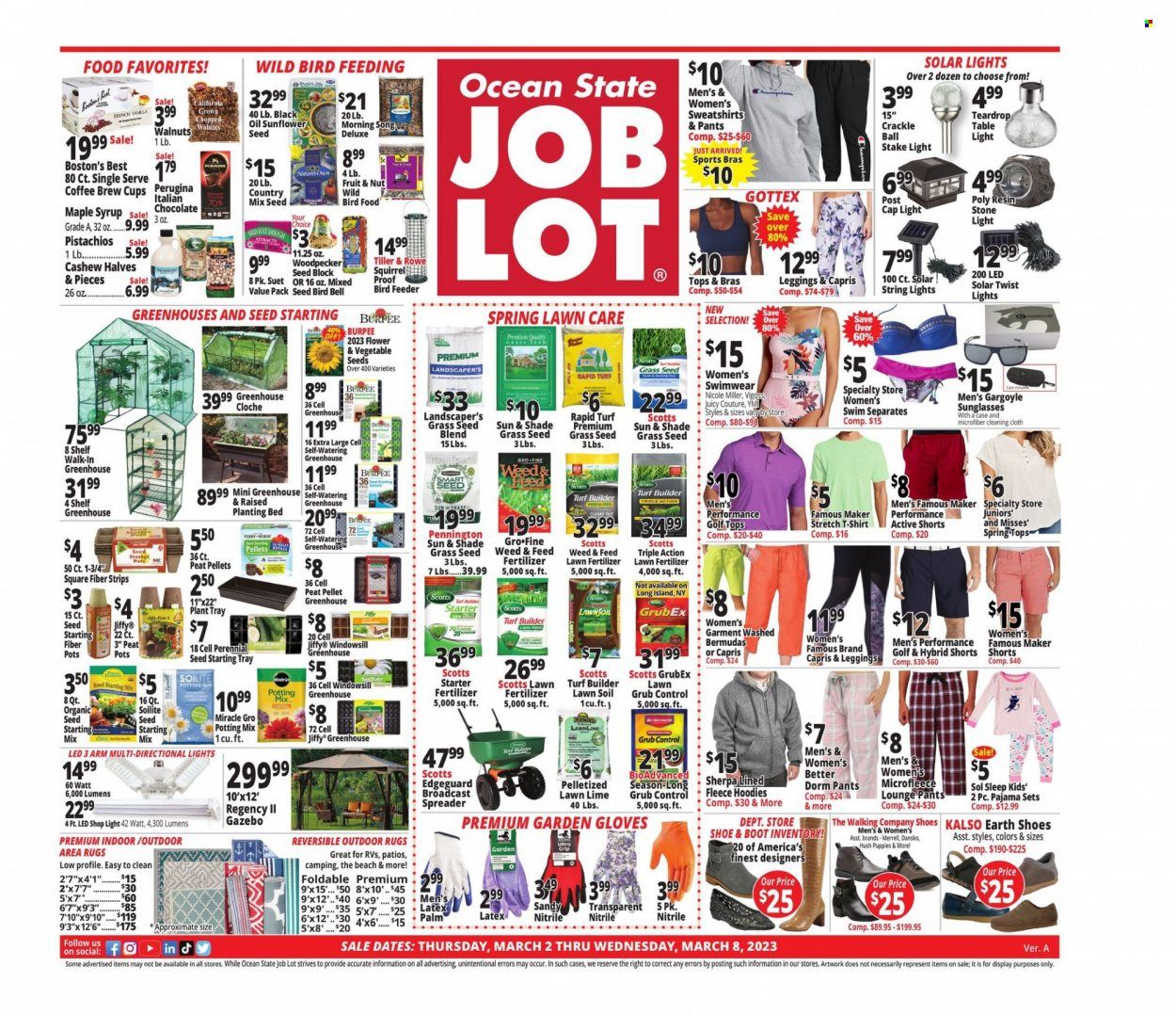 Ocean State Job Lot (CT, MA, ME, NH, NJ, NY, RI, VT) Weekly Ad Flyer Specials March 2 to March 8, 2023