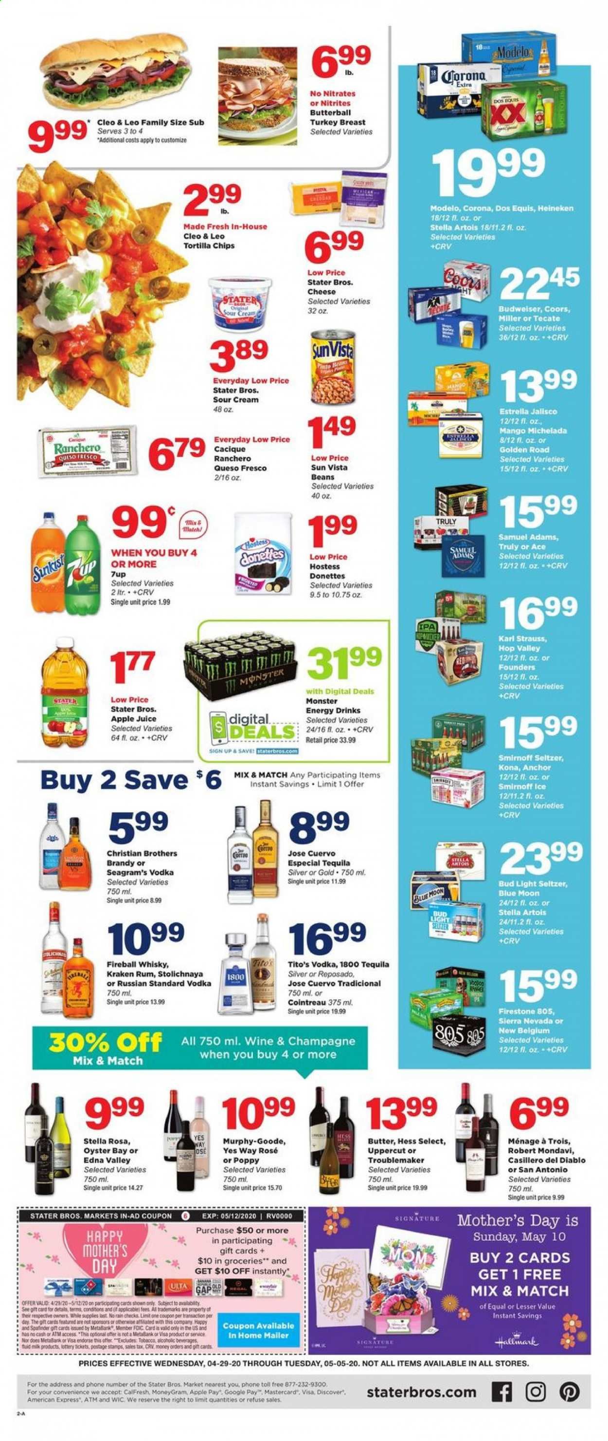 Stater Bros. Weekly Ad & Flyer April 29 to May 5