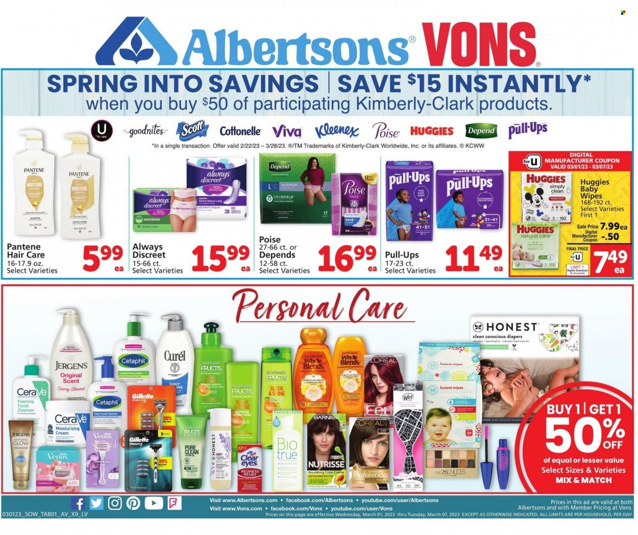 Vons (NV) Weekly Ad Flyer Specials March 1 to March 7, 2023