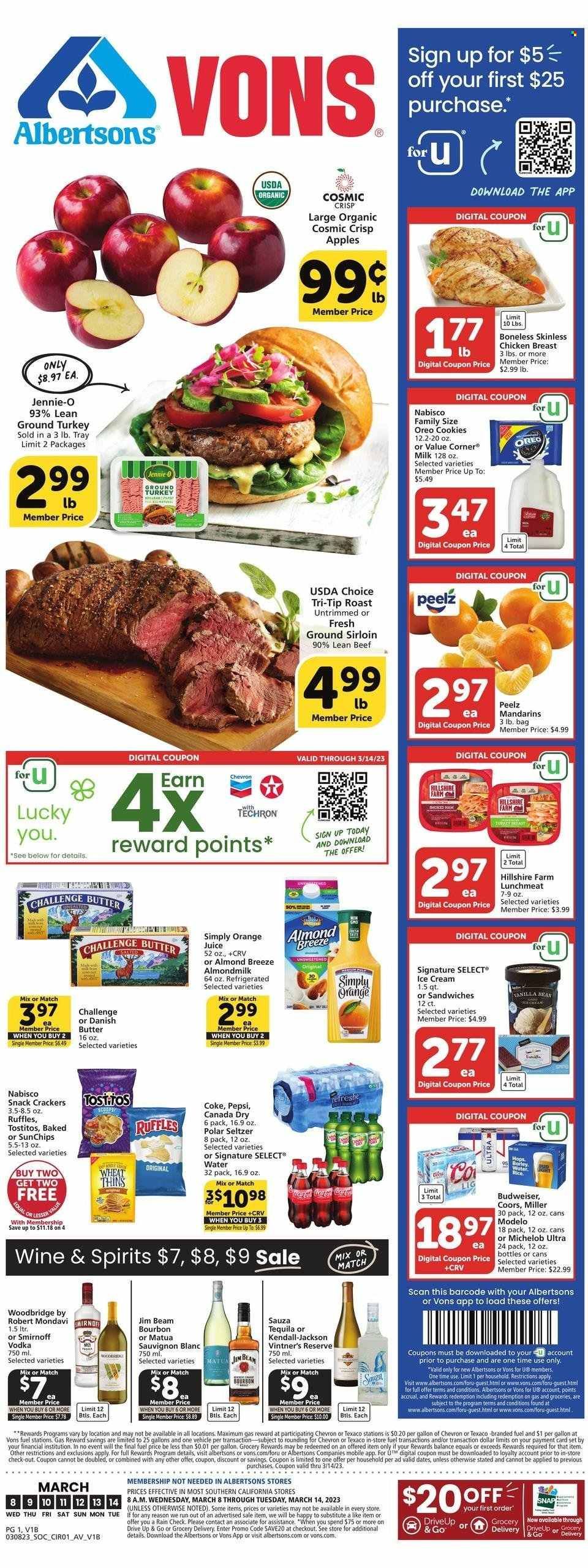 Vons (CA) Weekly Ad Flyer Specials March 8 to March 14, 2023