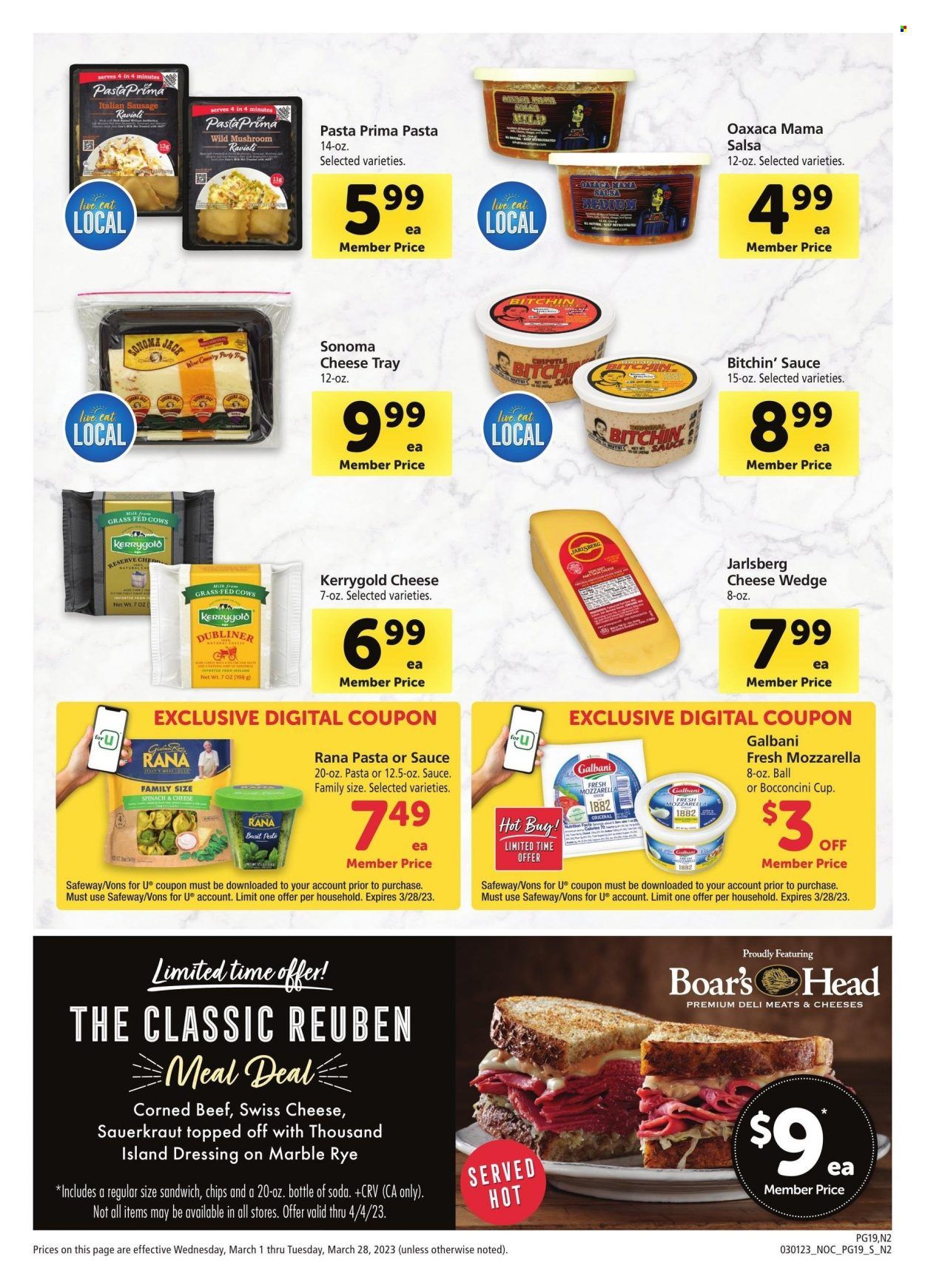 Vons (CA) Weekly Ad Flyer Specials March 1 to March 28, 2023