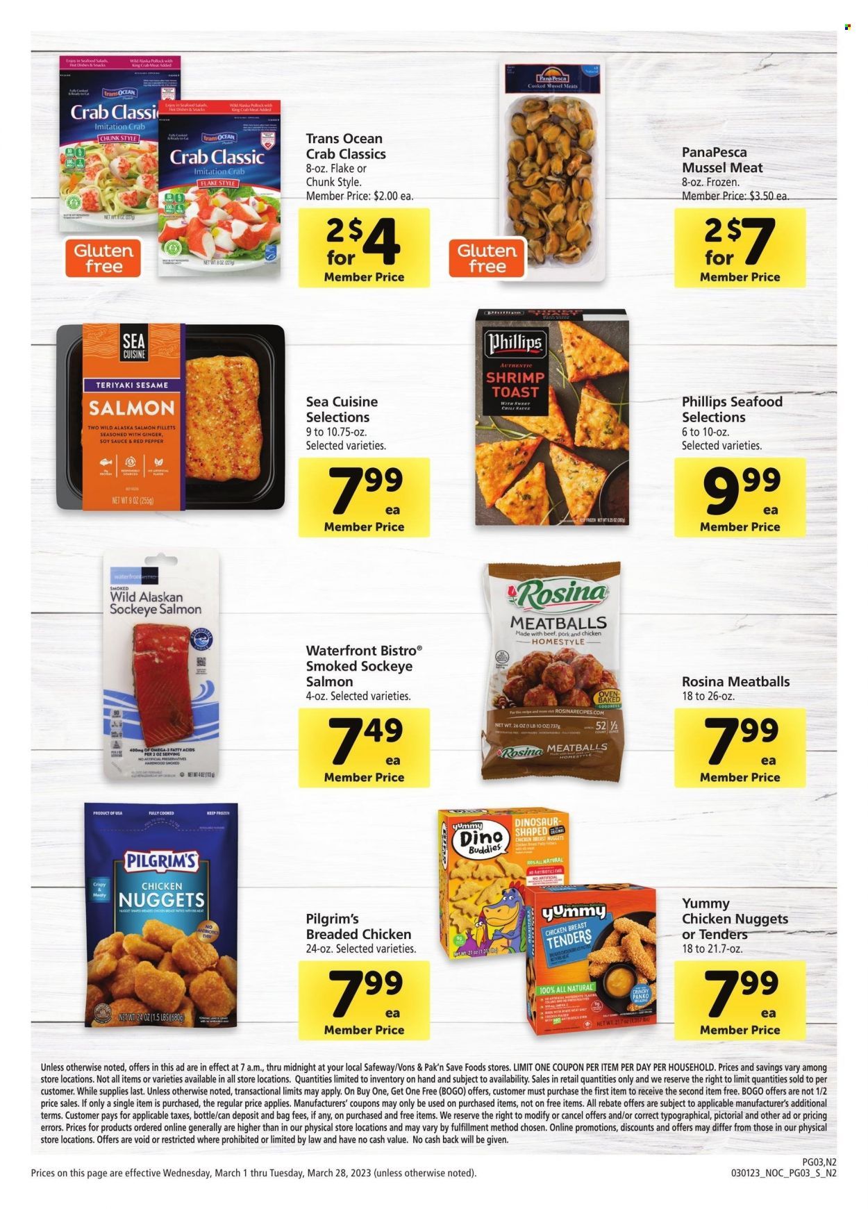 Vons (CA) Weekly Ad Flyer Specials March 1 to March 28, 2023