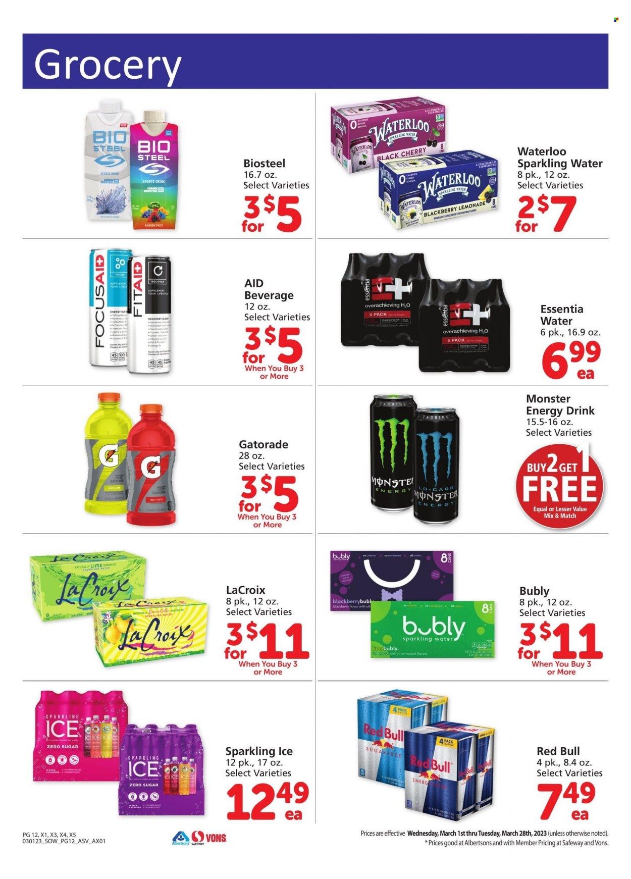 Vons (NV) Weekly Ad Flyer Specials March 1 to March 28, 2023