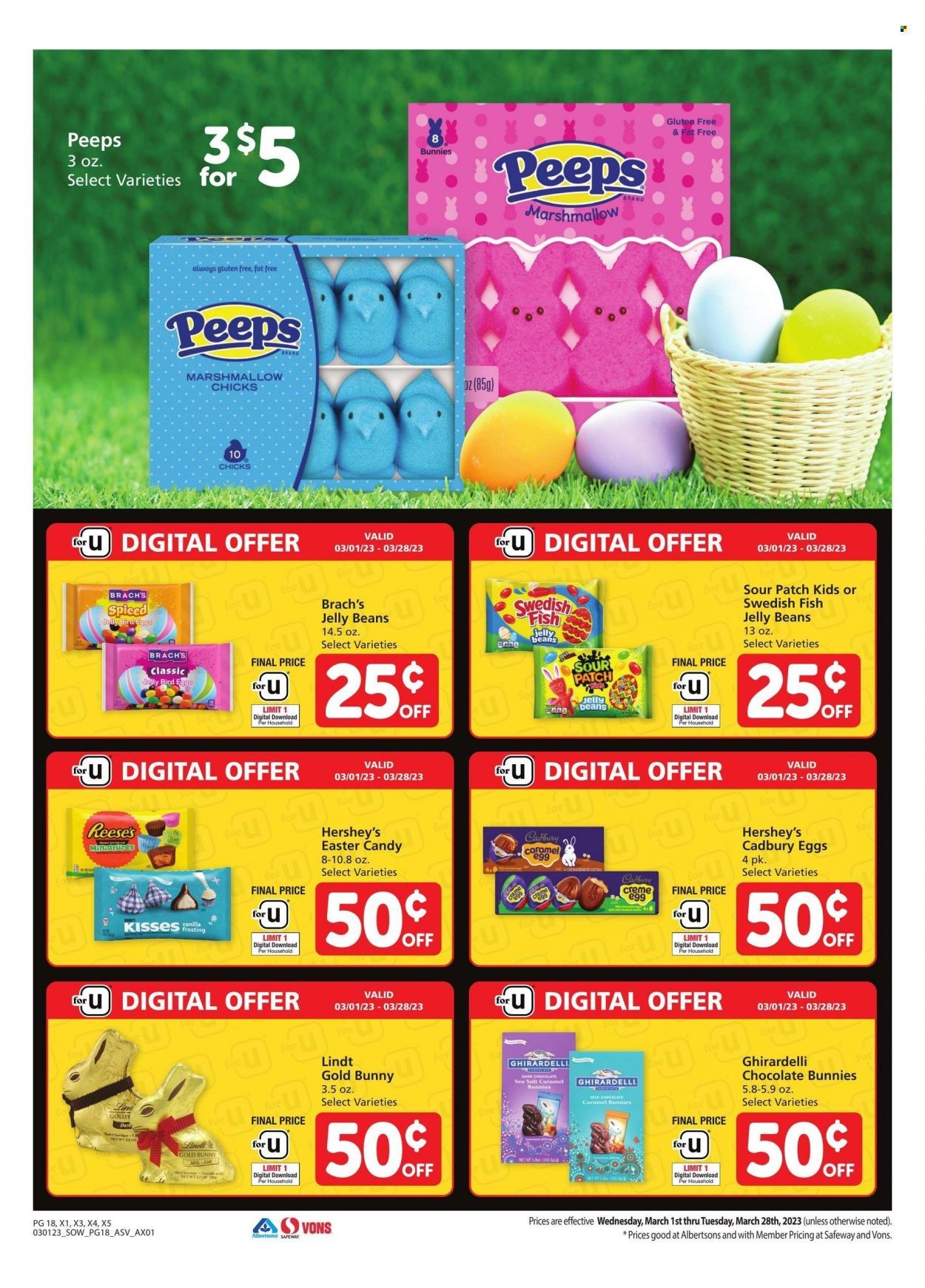Vons (NV) Weekly Ad Flyer Specials March 1 to March 28, 2023