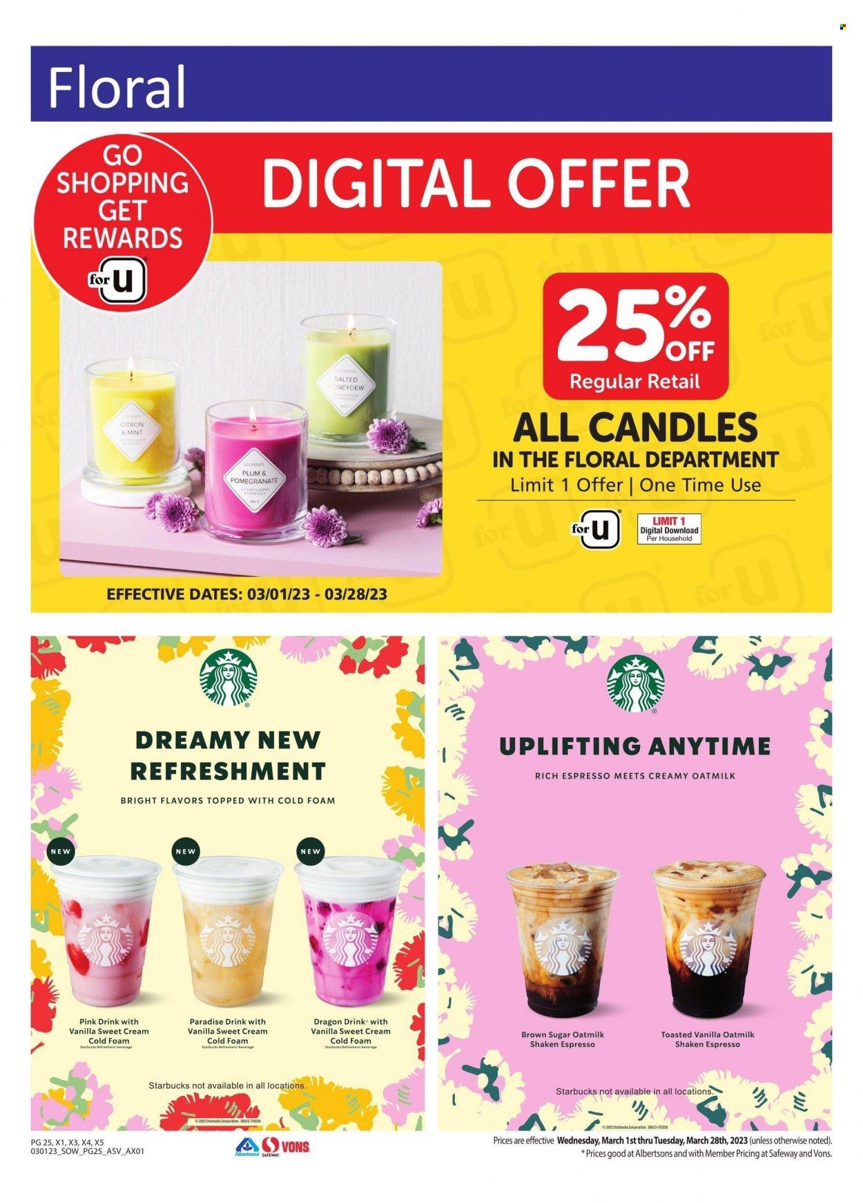 Vons (NV) Weekly Ad Flyer Specials March 1 to March 28, 2023