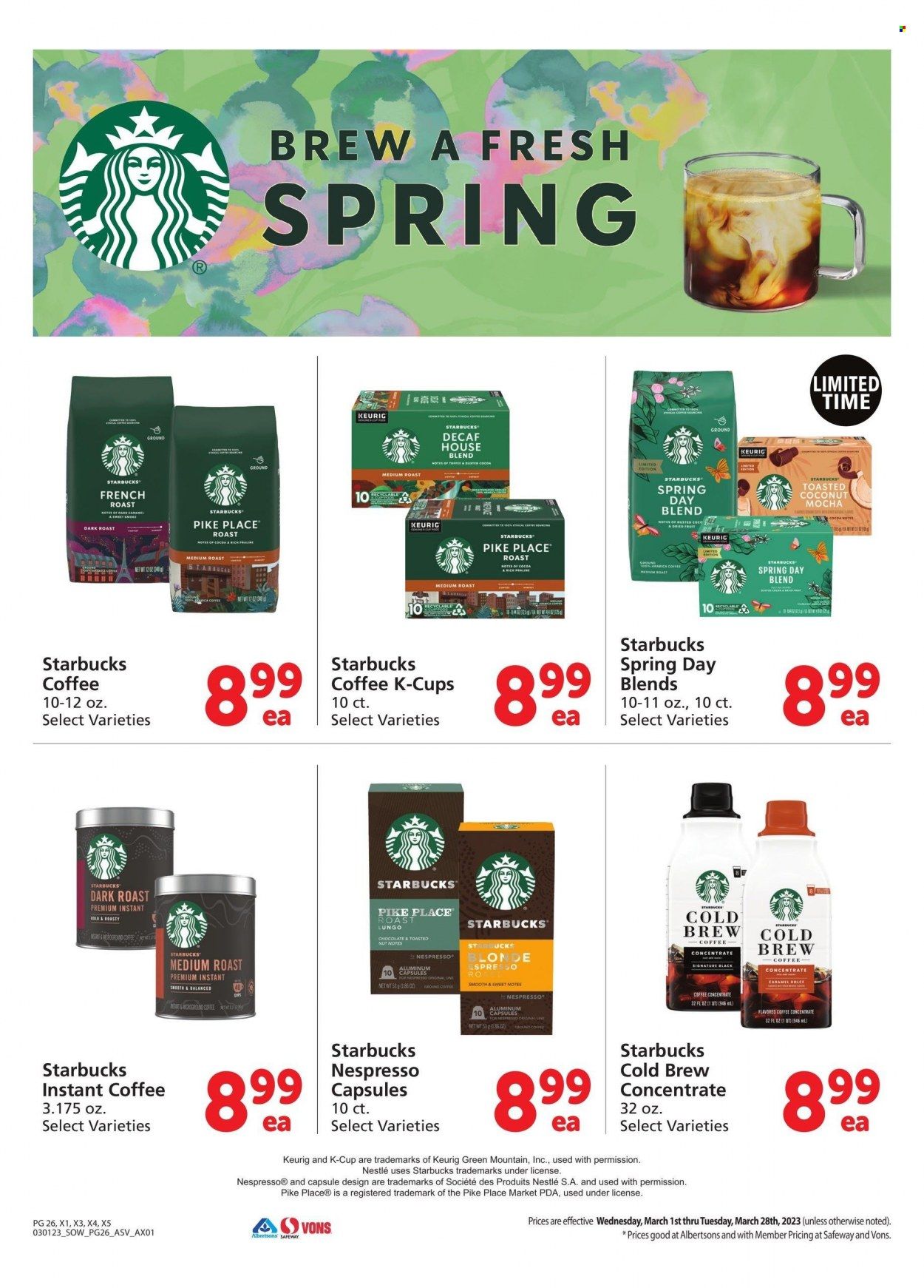 Vons (NV) Weekly Ad Flyer Specials March 1 to March 28, 2023
