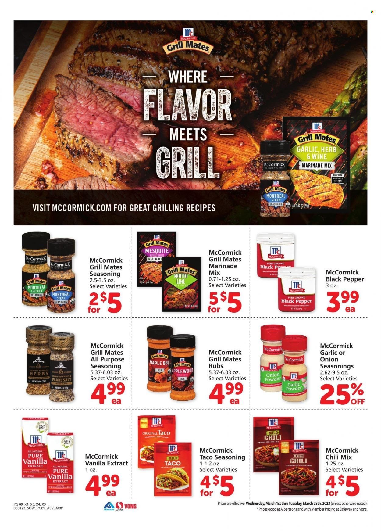 Vons (NV) Weekly Ad Flyer Specials March 1 to March 28, 2023