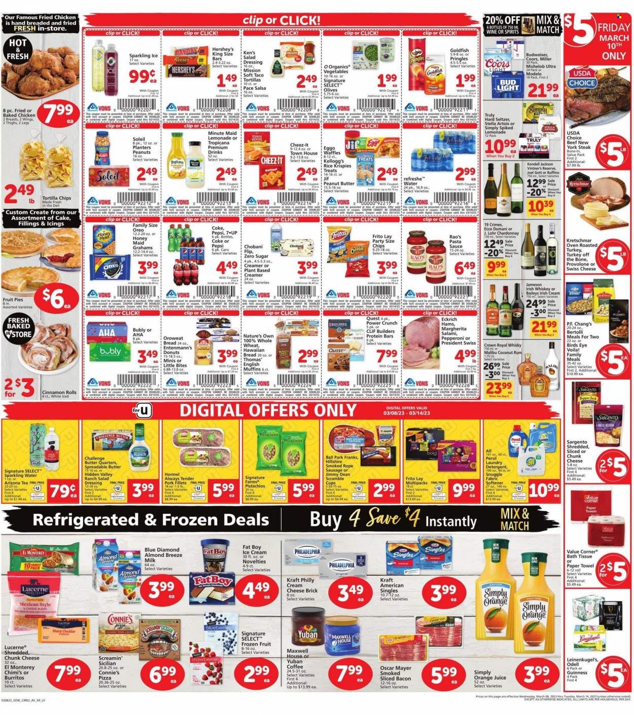 Vons (NV) Weekly Ad Flyer Specials March 8 to March 14, 2023