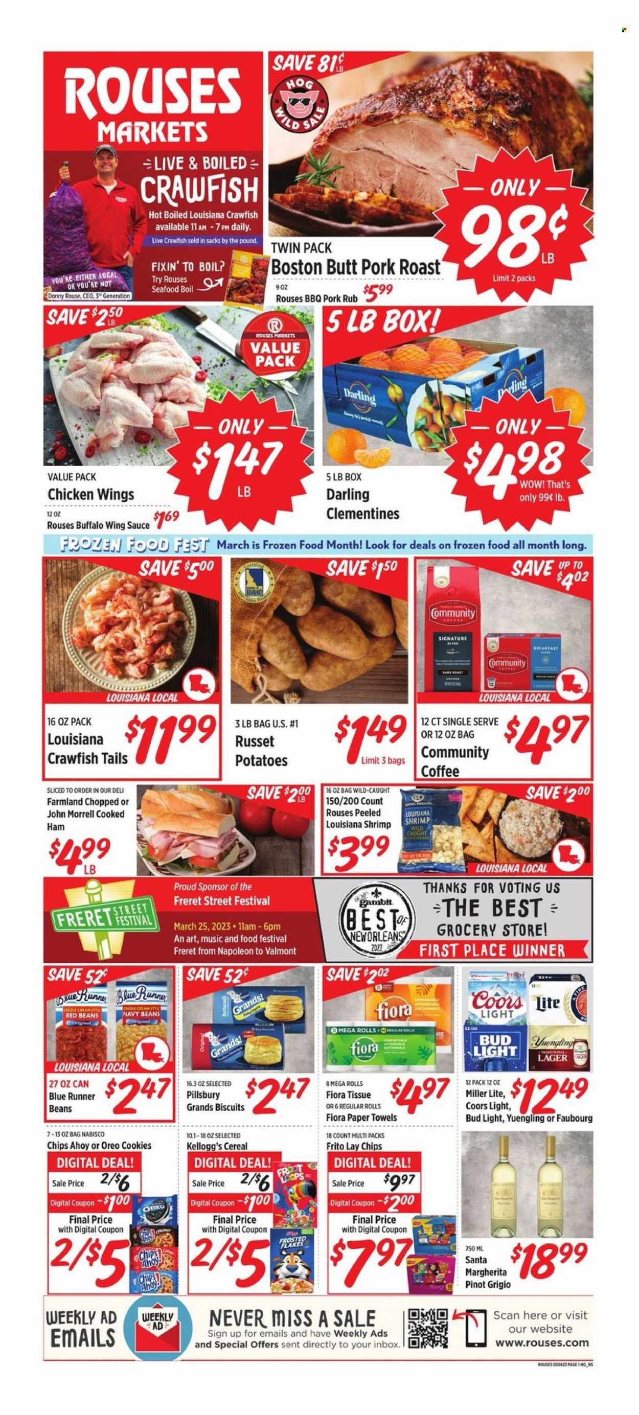 Rouses Markets (LA) Weekly Ad Flyer Specials March 8 to March 15, 2023