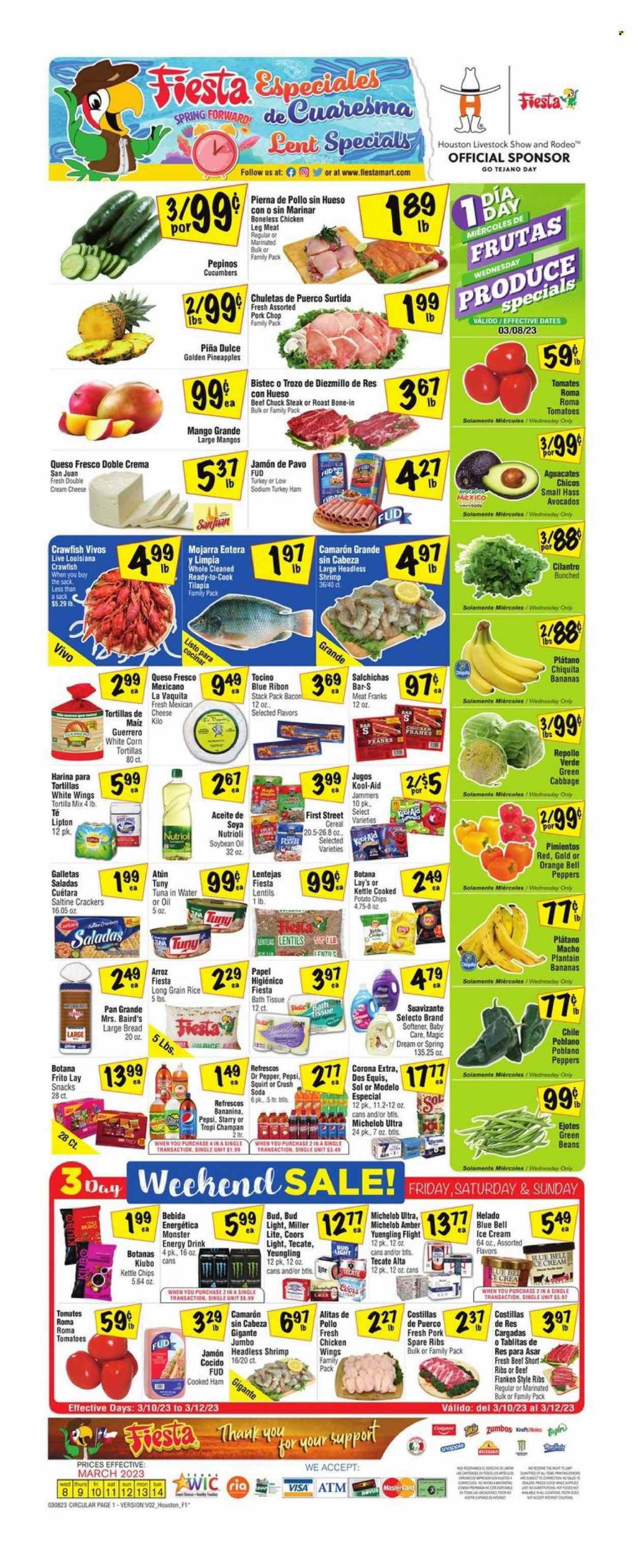 Fiesta Mart (TX) Weekly Ad Flyer Specials March 8 to March 14, 2023