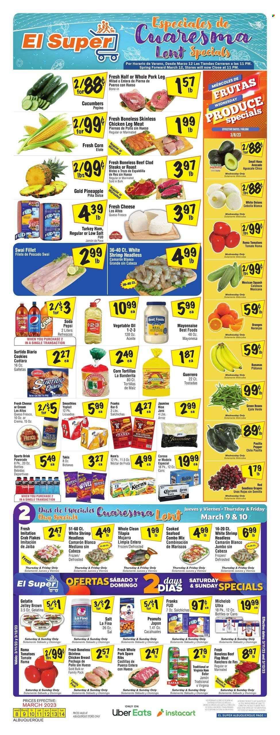 El Super (NM) Weekly Ad Flyer Specials March 8 to March 14, 2023