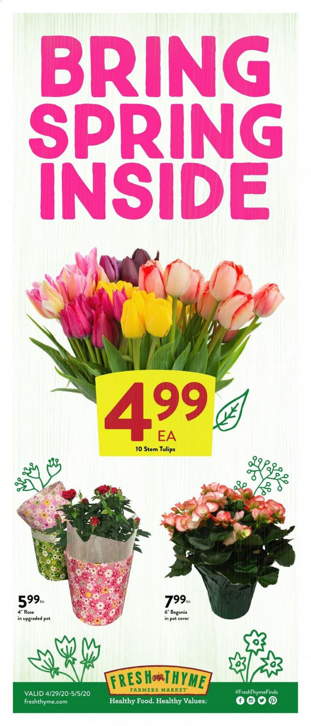Fresh Thyme Weekly Ad & Flyer April 29 to May 5