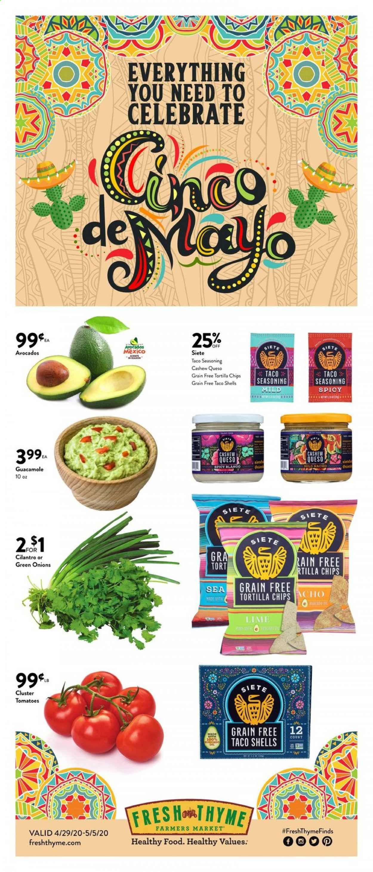 Fresh Thyme Weekly Ad & Flyer April 29 to May 5