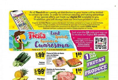 Fiesta Mart (TX) Weekly Ad Flyer Specials March 8 to March 14, 2023