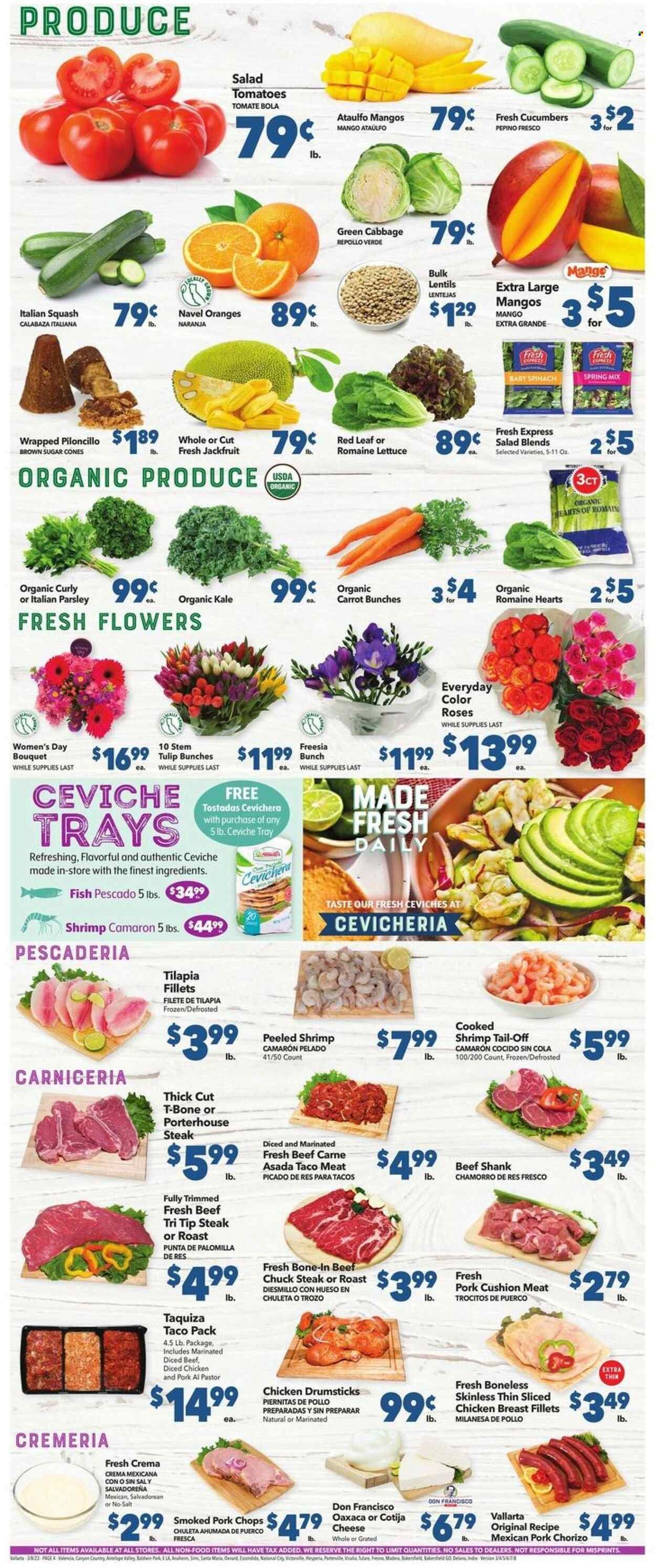 Vallarta (CA) Weekly Ad Flyer Specials March 8 to March 14, 2023
