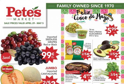 Pete's Fresh Market Weekly Ad & Flyer April 29 to May 5