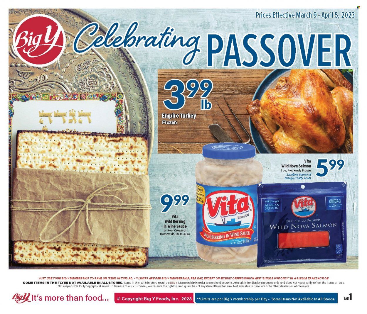 Big Y (CT) Weekly Ad Flyer Specials March 9 to March 15, 2023