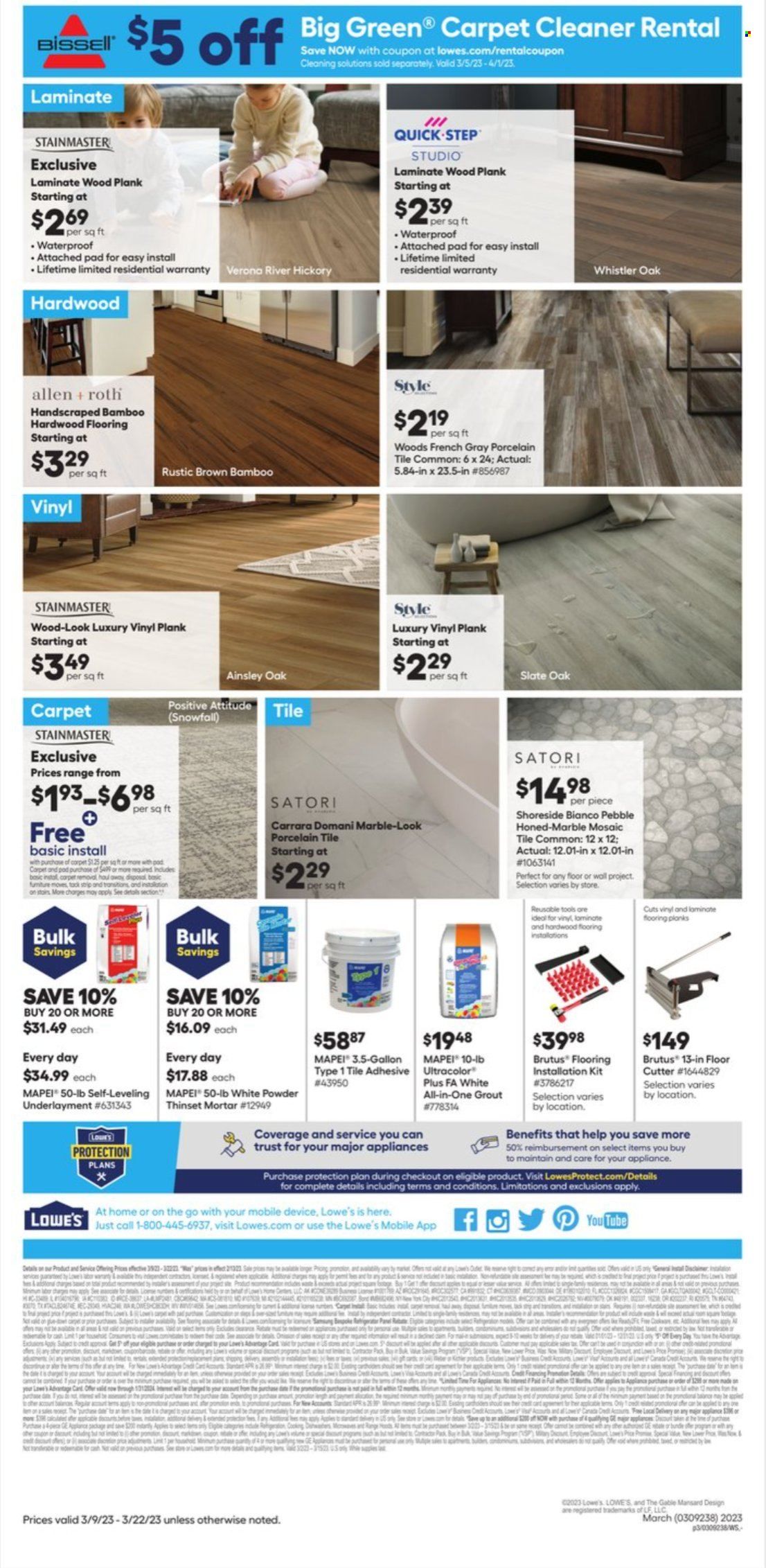 Lowe's Weekly Ad Flyer Specials March 9 to March 22, 2023