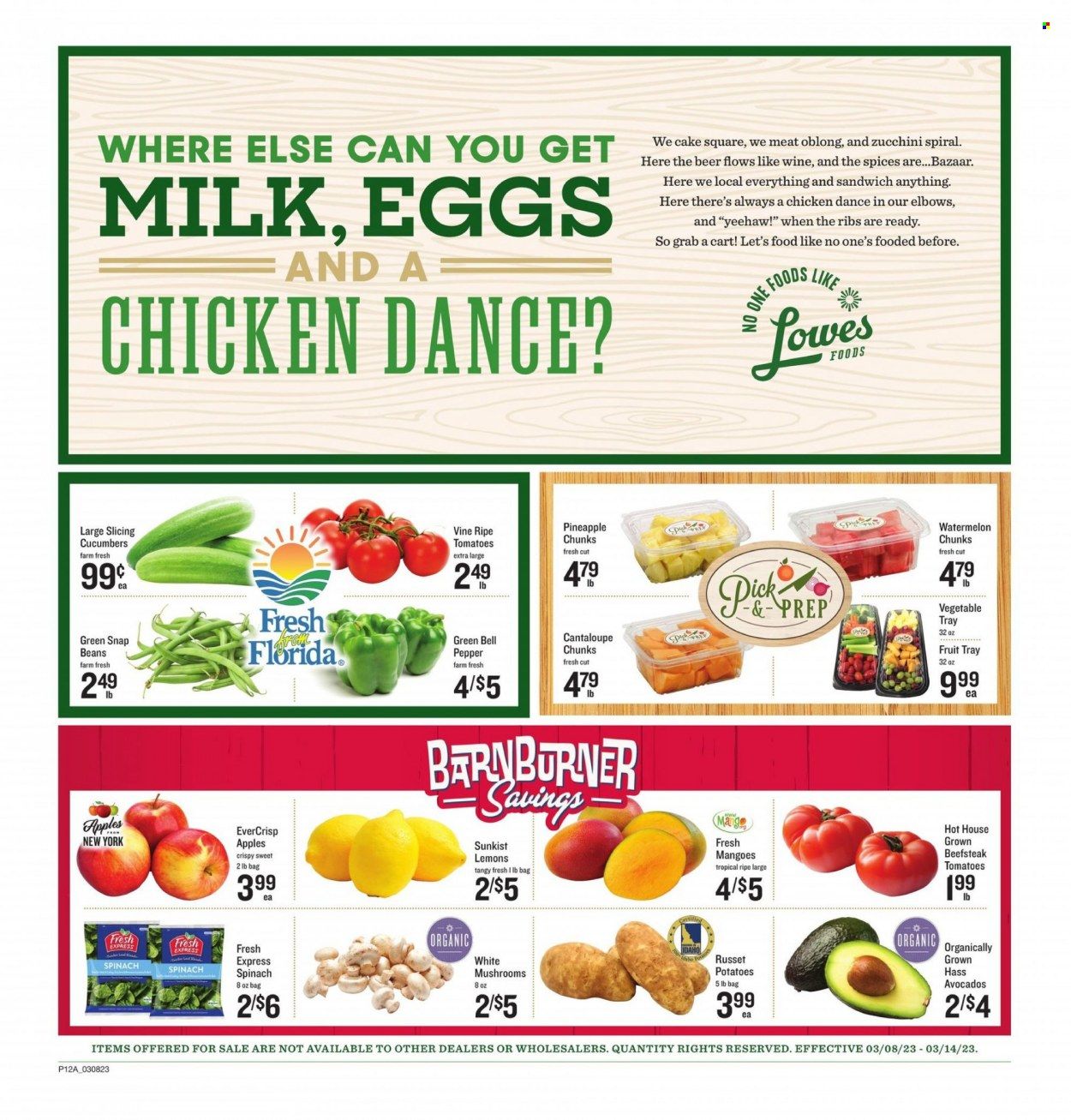 Lowes Foods (NC, SC) Weekly Ad Flyer Specials March 8 to March 14, 2023