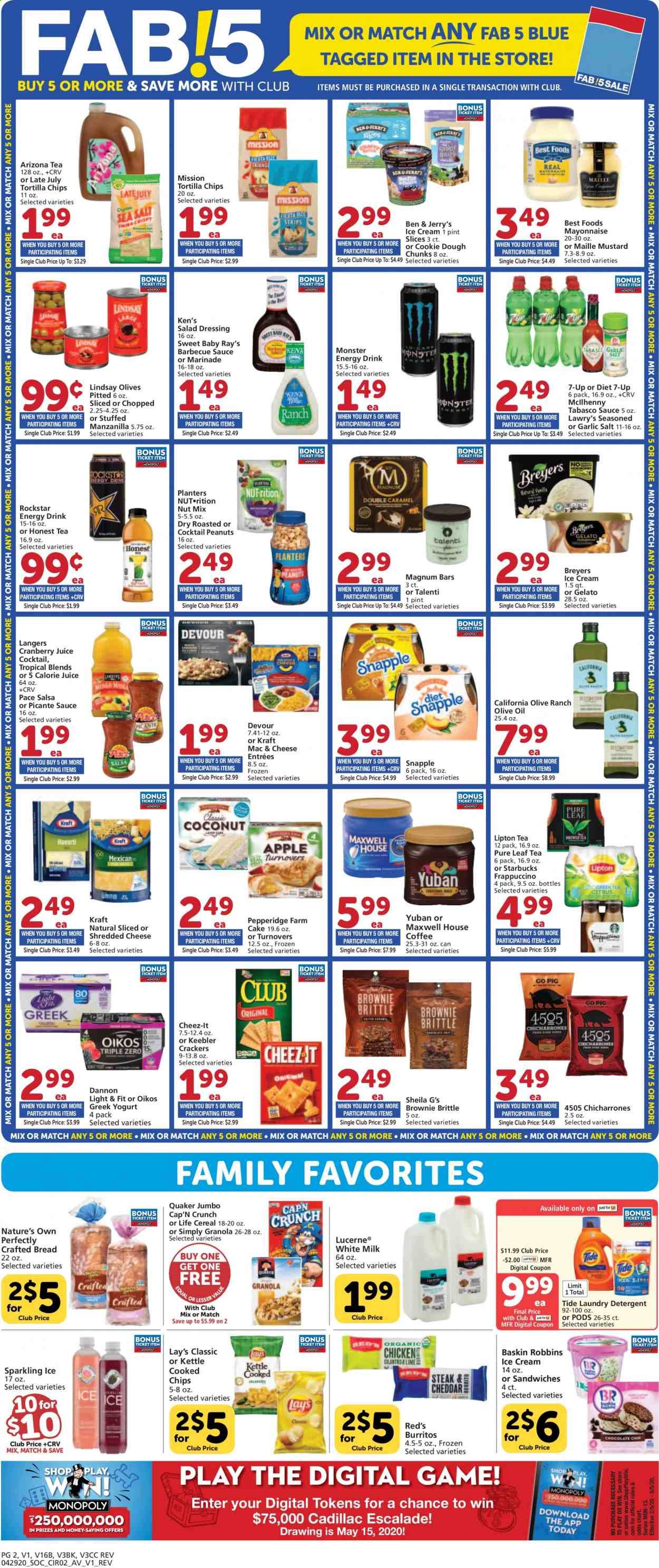 Vons Weekly Ad & Flyer April 29 to May 5