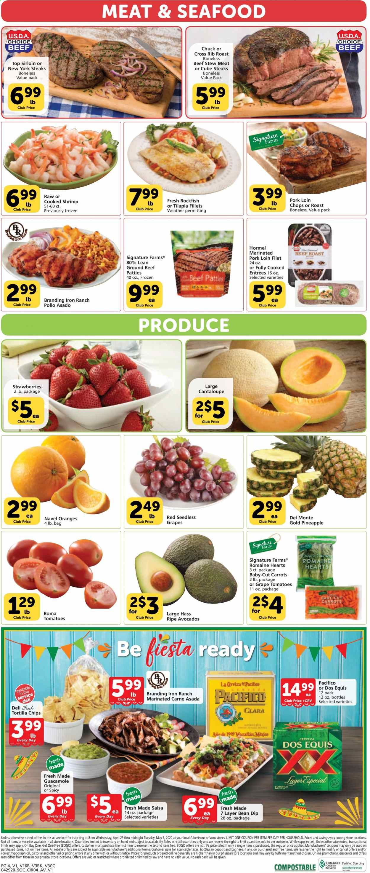 Vons Weekly Ad & Flyer April 29 to May 5