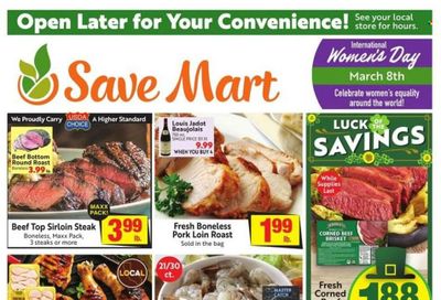 Save Mart (CA, NV) Weekly Ad Flyer Specials March 8 to March 14, 2023