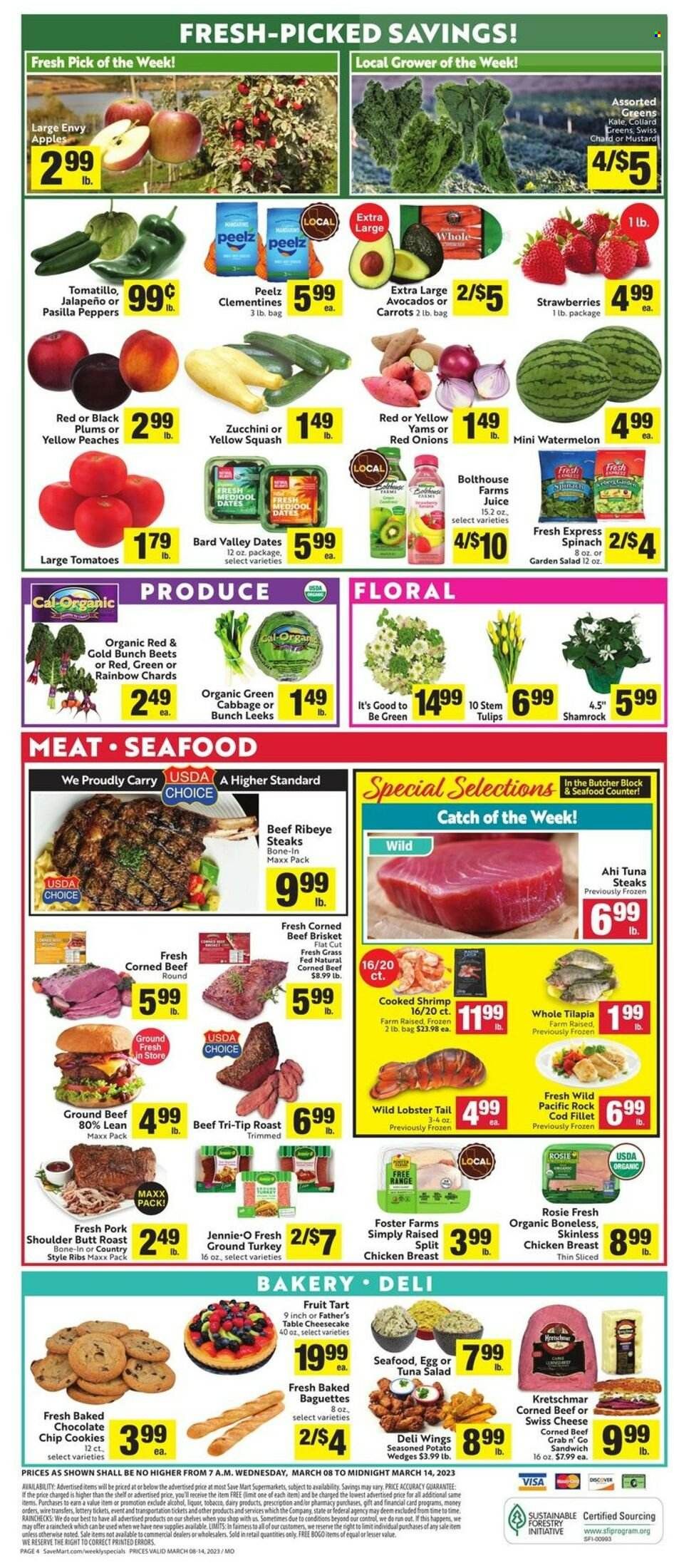 Save Mart (CA, NV) Weekly Ad Flyer Specials March 8 to March 14, 2023