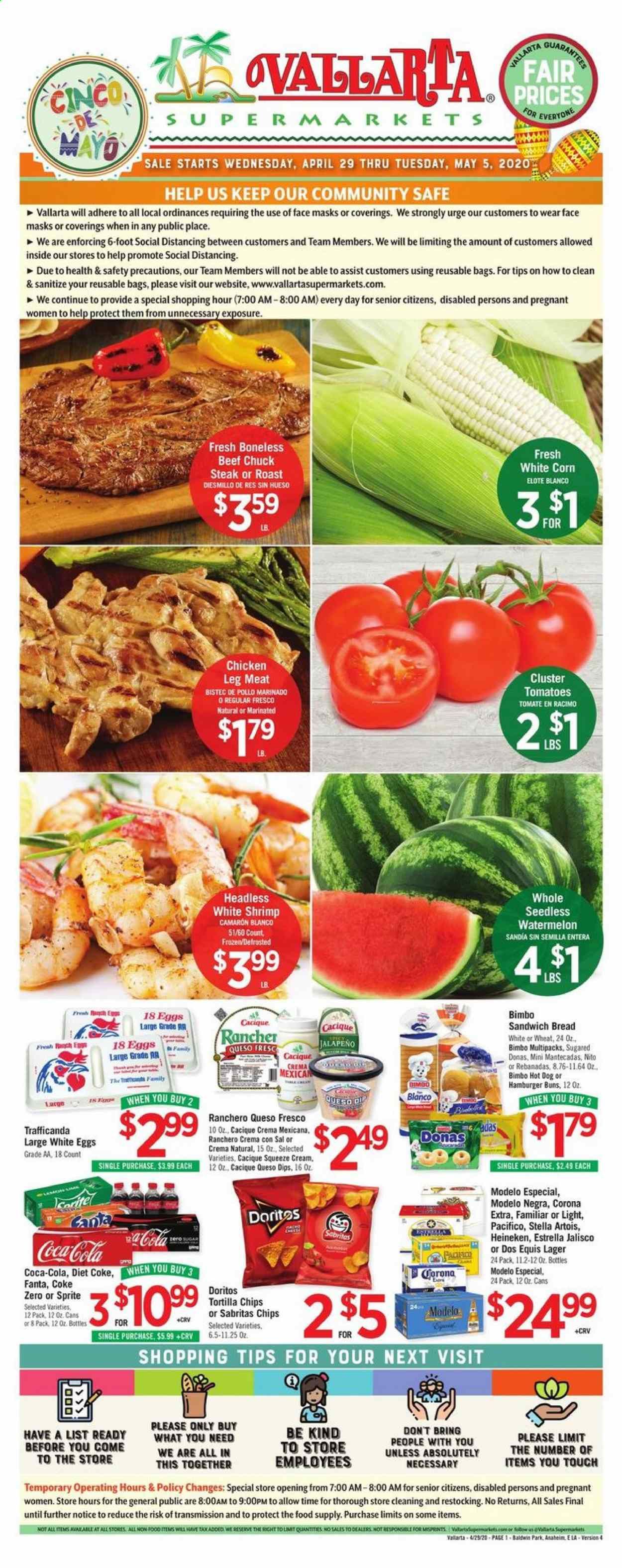 Vallarta Weekly Ad & Flyer April 29 to May 5