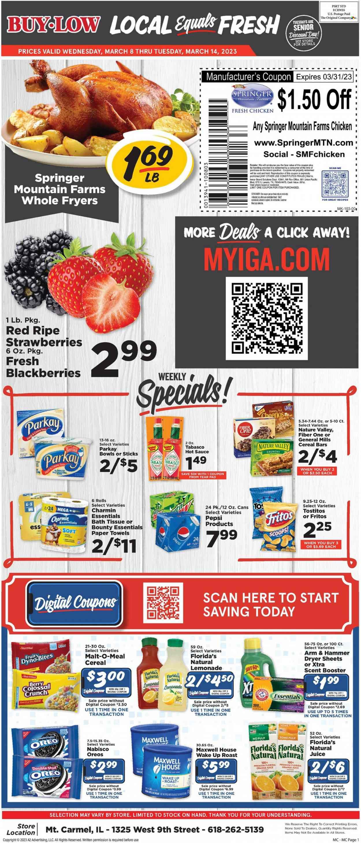 IGA (IL) Weekly Ad Flyer Specials March 8 to March 14, 2023
