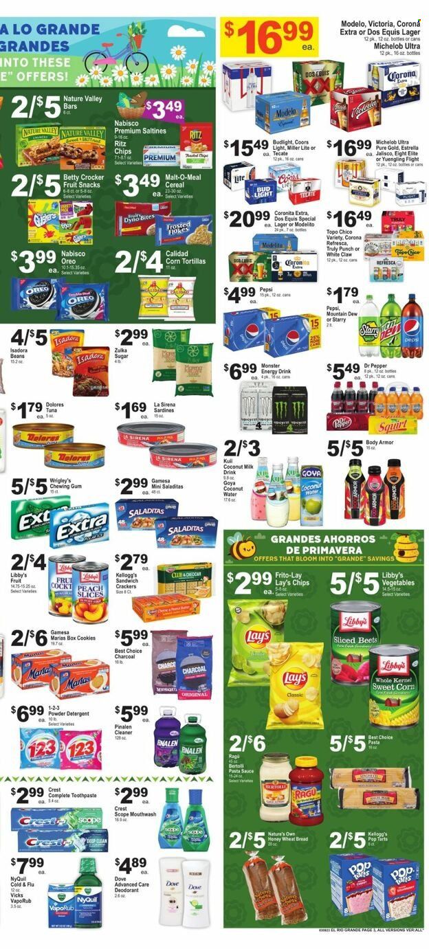 El Rio Grande (TX) Weekly Ad Flyer Specials March 8 to March 14, 2023