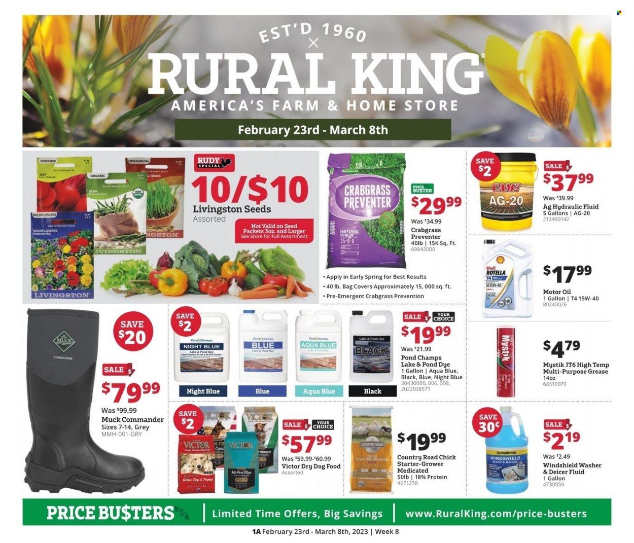Rural King (IL, IN, KY, MO, OH, PA, TN, VA, WV) Weekly Ad Flyer Specials February 23 to March 8, 2023