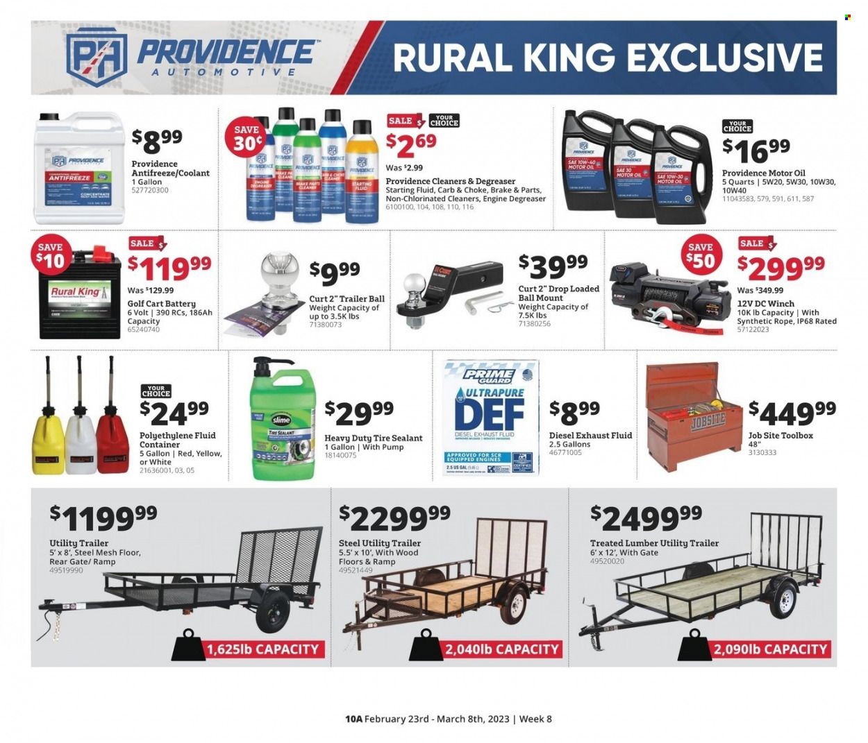 Rural King (IL, IN, KY, MO, OH, PA, TN, VA, WV) Weekly Ad Flyer Specials February 23 to March 8, 2023