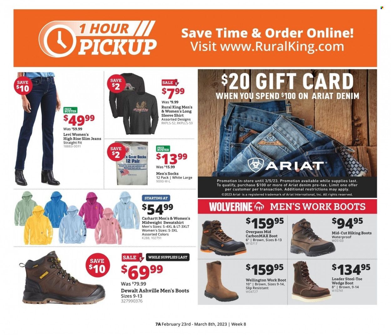 Rural King (IL, IN, KY, MO, OH, PA, TN, VA, WV) Weekly Ad Flyer Specials February 23 to March 8, 2023