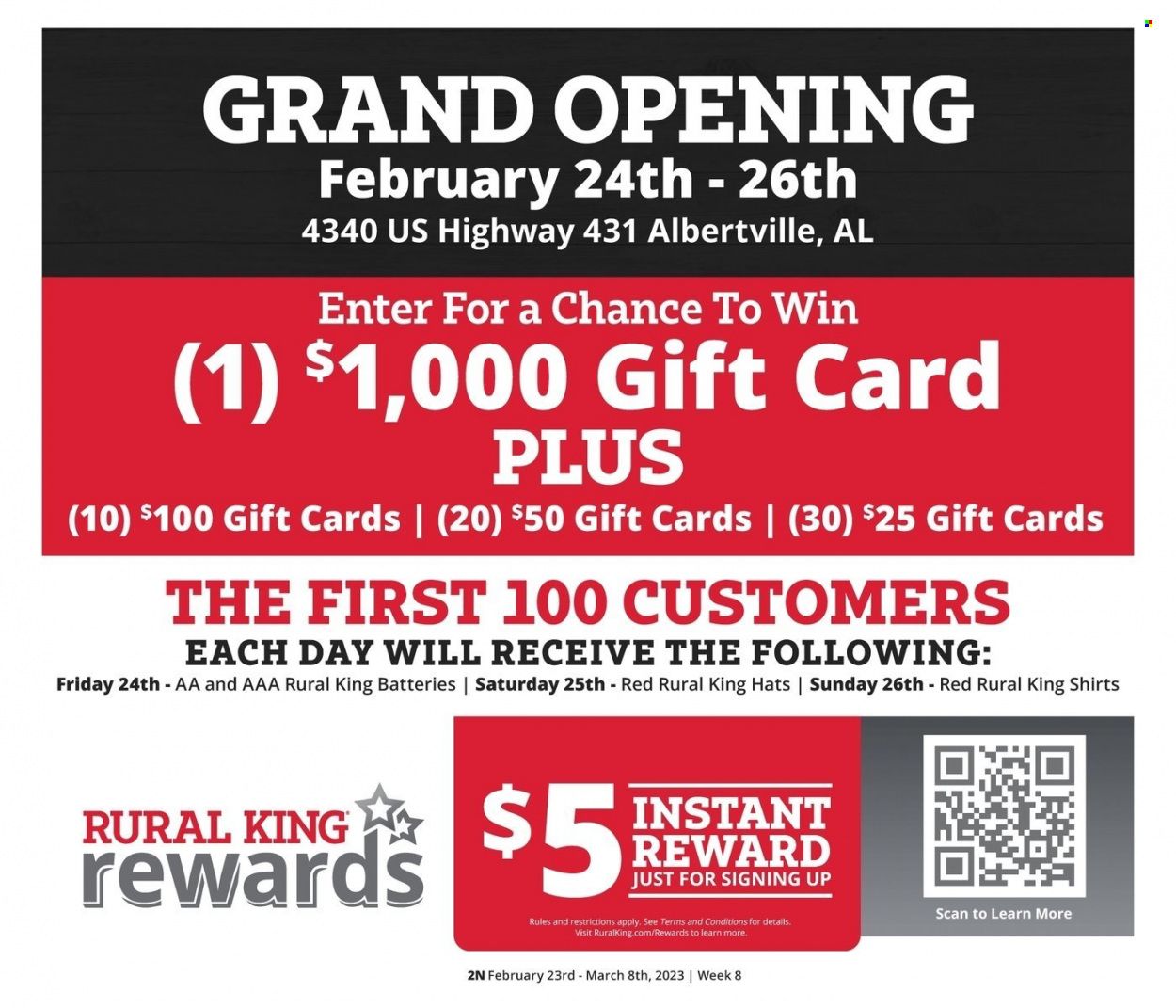 Rural King (AL) Weekly Ad Flyer Specials February 23 to March 8, 2023