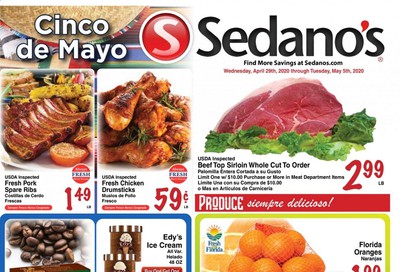 Sedano's Weekly Ad & Flyer April 29 to May 5