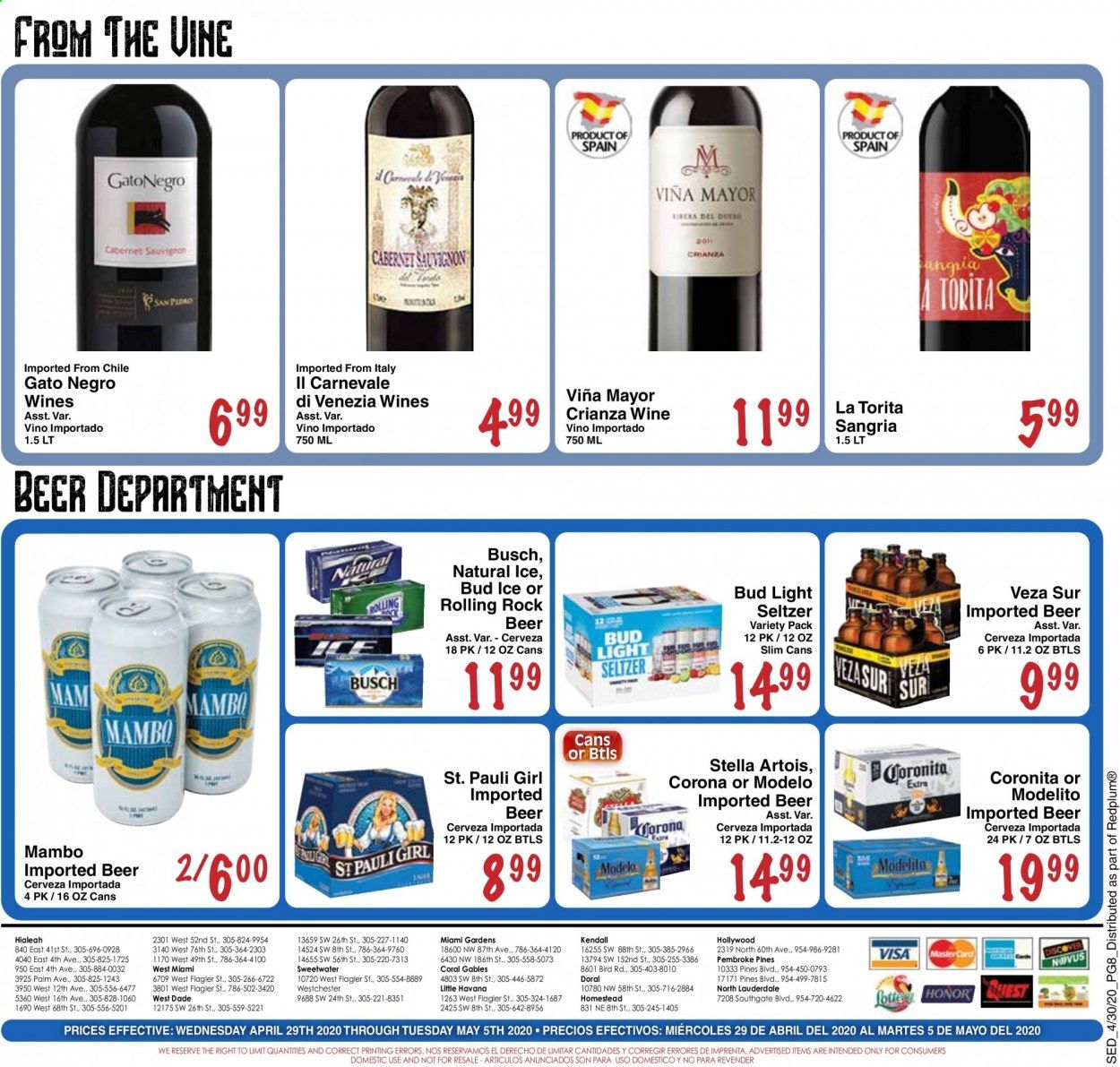 Sedano's Weekly Ad & Flyer April 29 to May 5