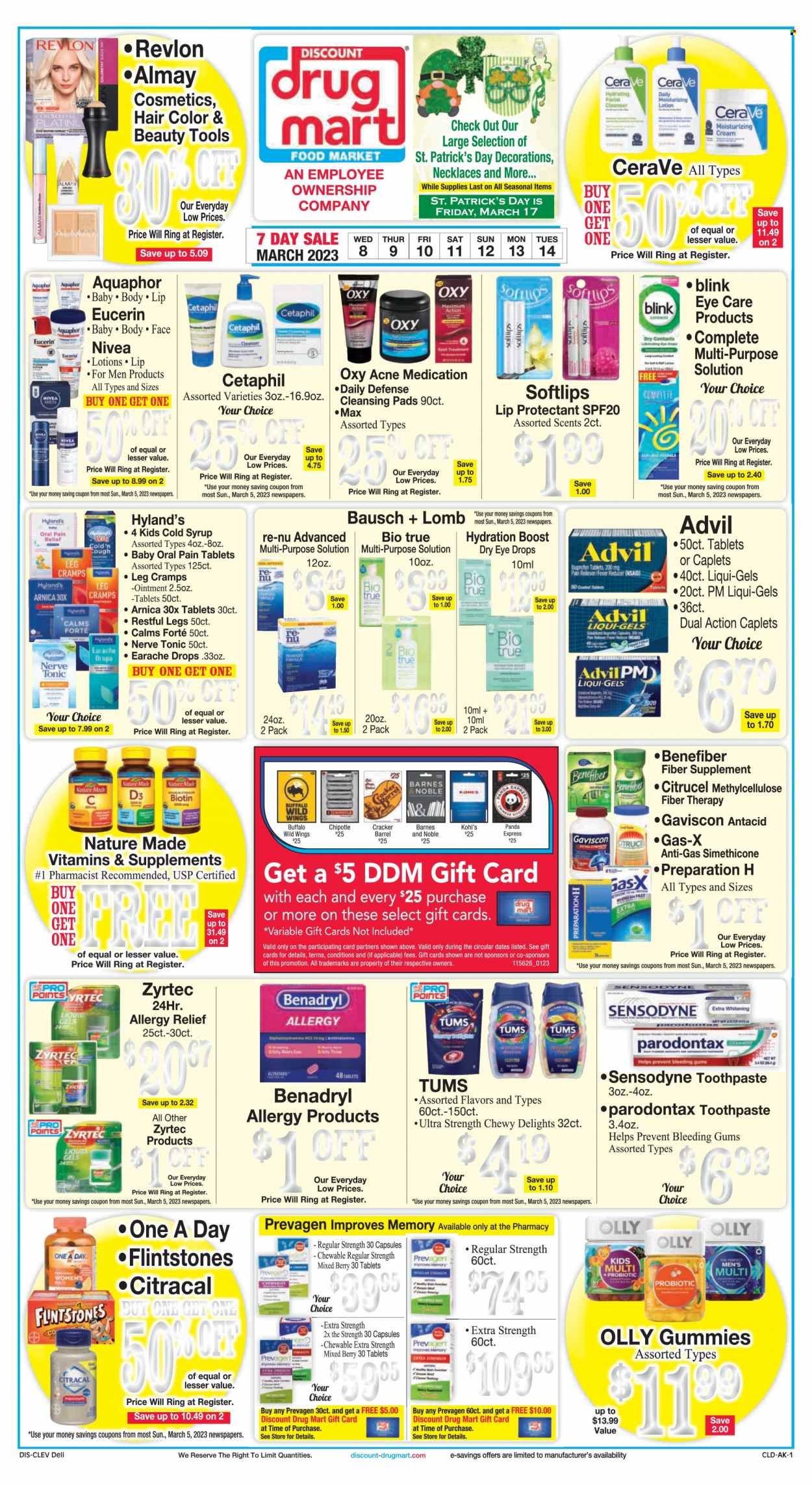 Discount Drug Mart (OH) Weekly Ad Flyer Specials March 8 to March 14, 2023