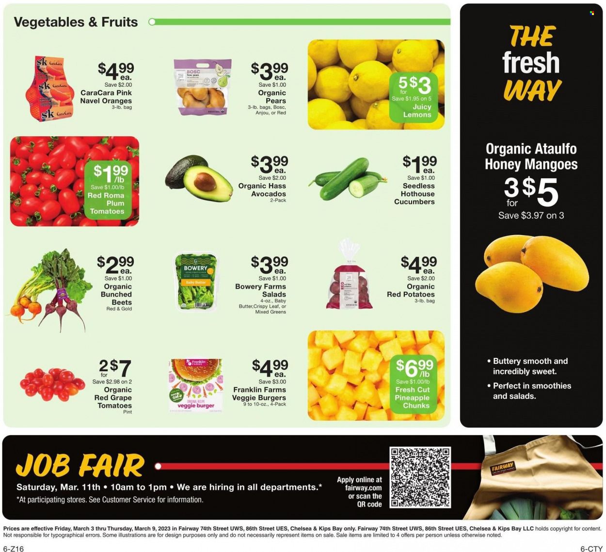 Fairway Market (CT, NJ, NY) Weekly Ad Flyer Specials March 3 to March 9, 2023