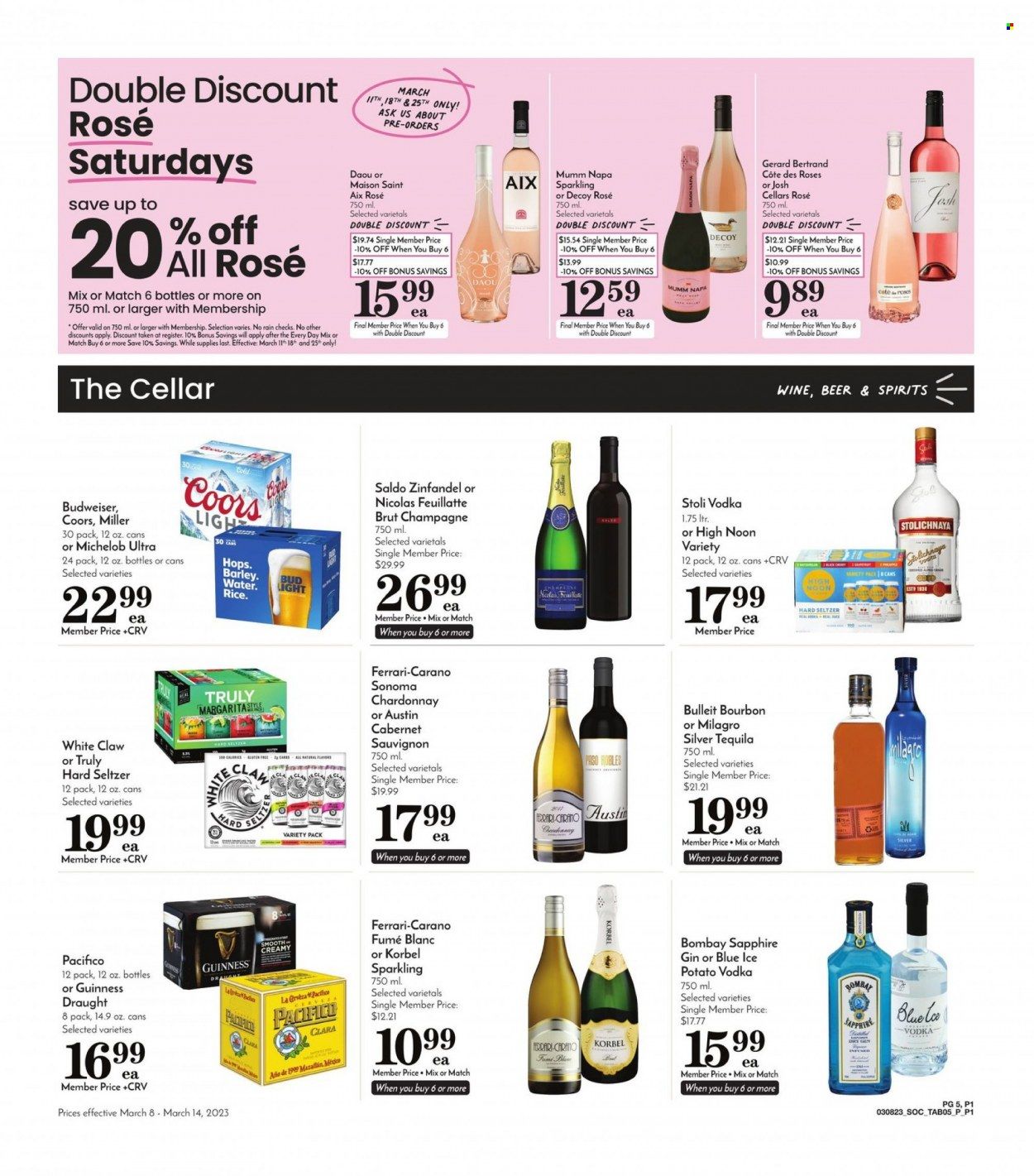 Pavilions (CA) Weekly Ad Flyer Specials March 8 to March 14, 2023
